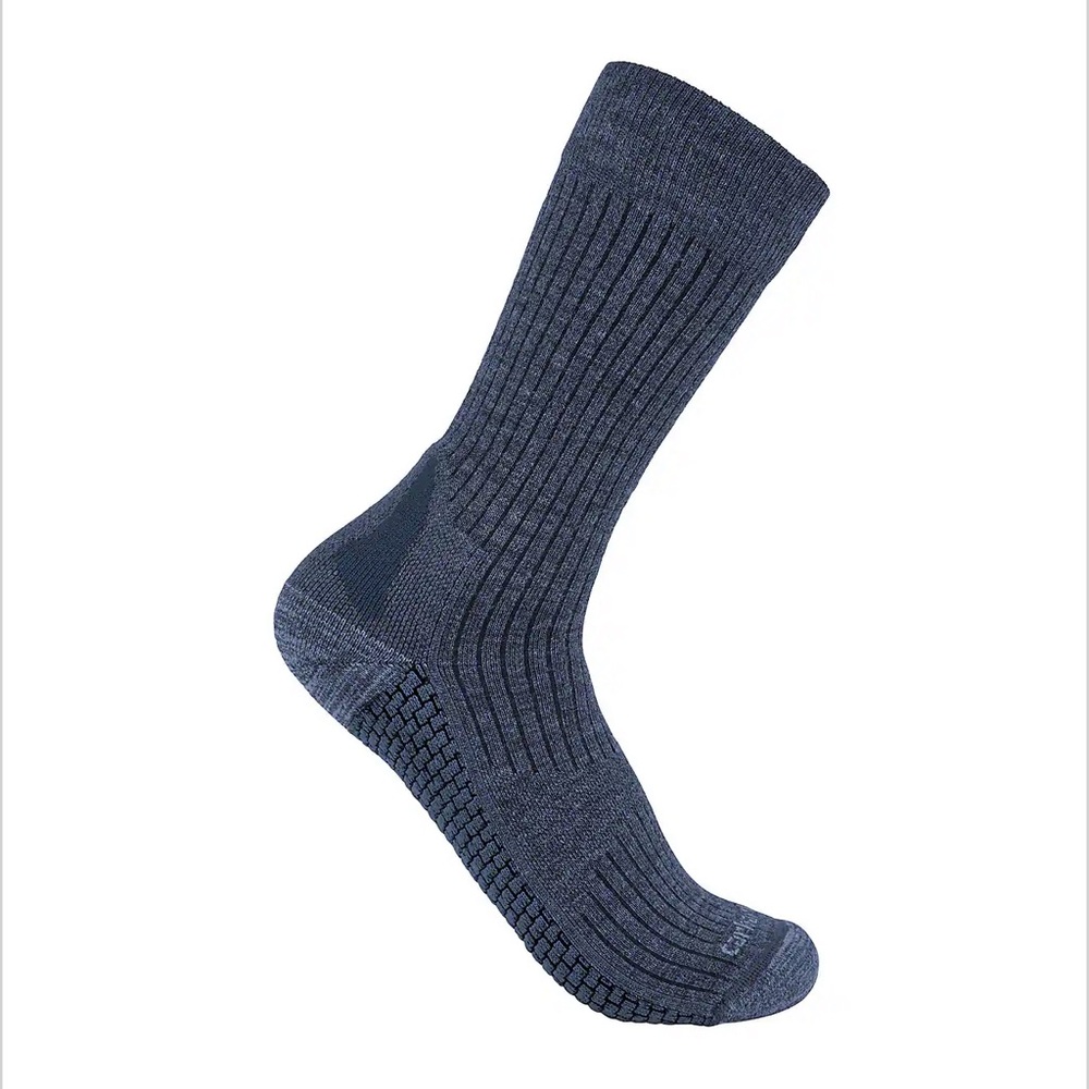 WOMEN'S CARHARTT FORCE® GRID MIDWEIGHT MERINO WOOL BLEND CREW SOCK